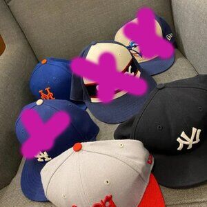 Lot of 3 New Era Caps - Various